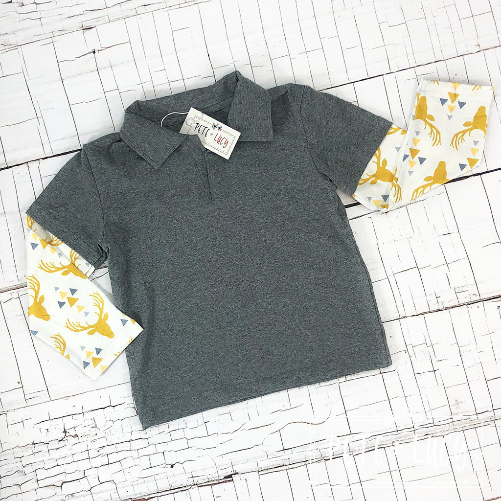 Boys Deer Polo