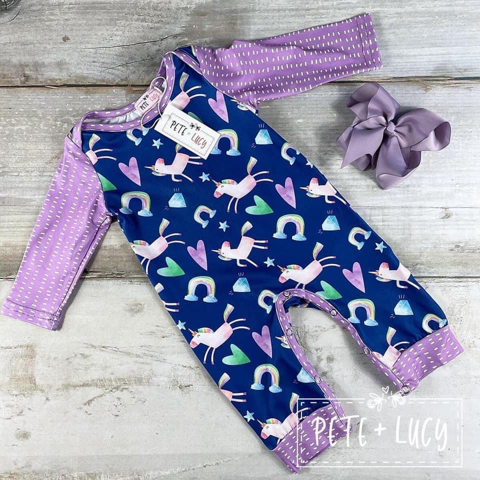 Unicorn Dreams Romper