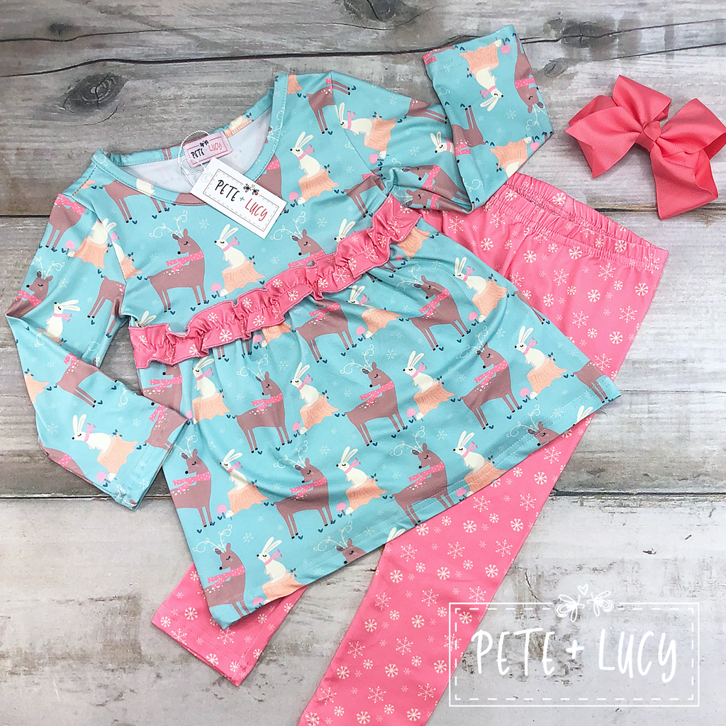 Winter Friends Pant Set