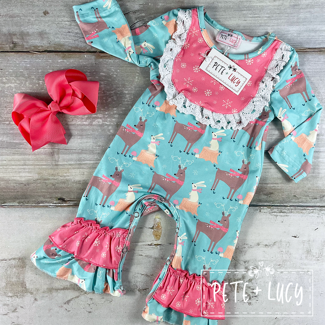 Winter Friends Romper