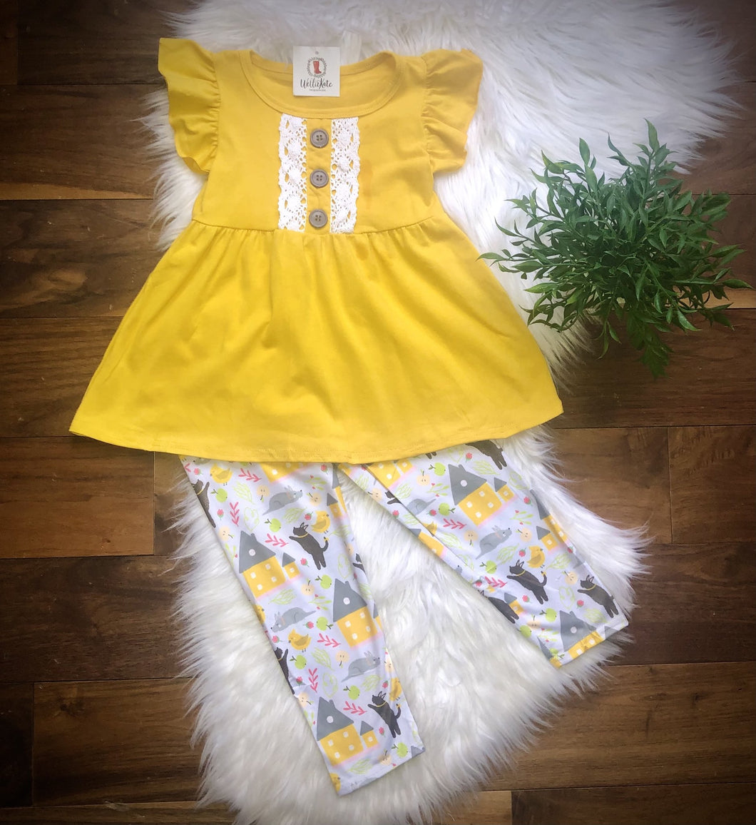 House & Pooch Pant Set