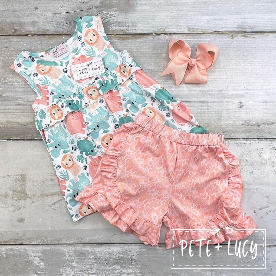 Sweet Safari Short Set