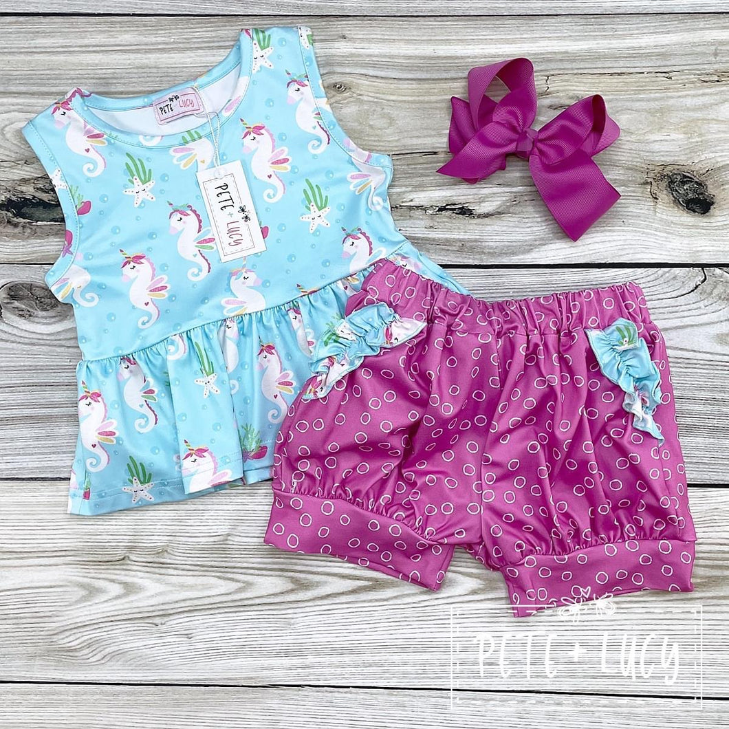 Seacorn Short Set