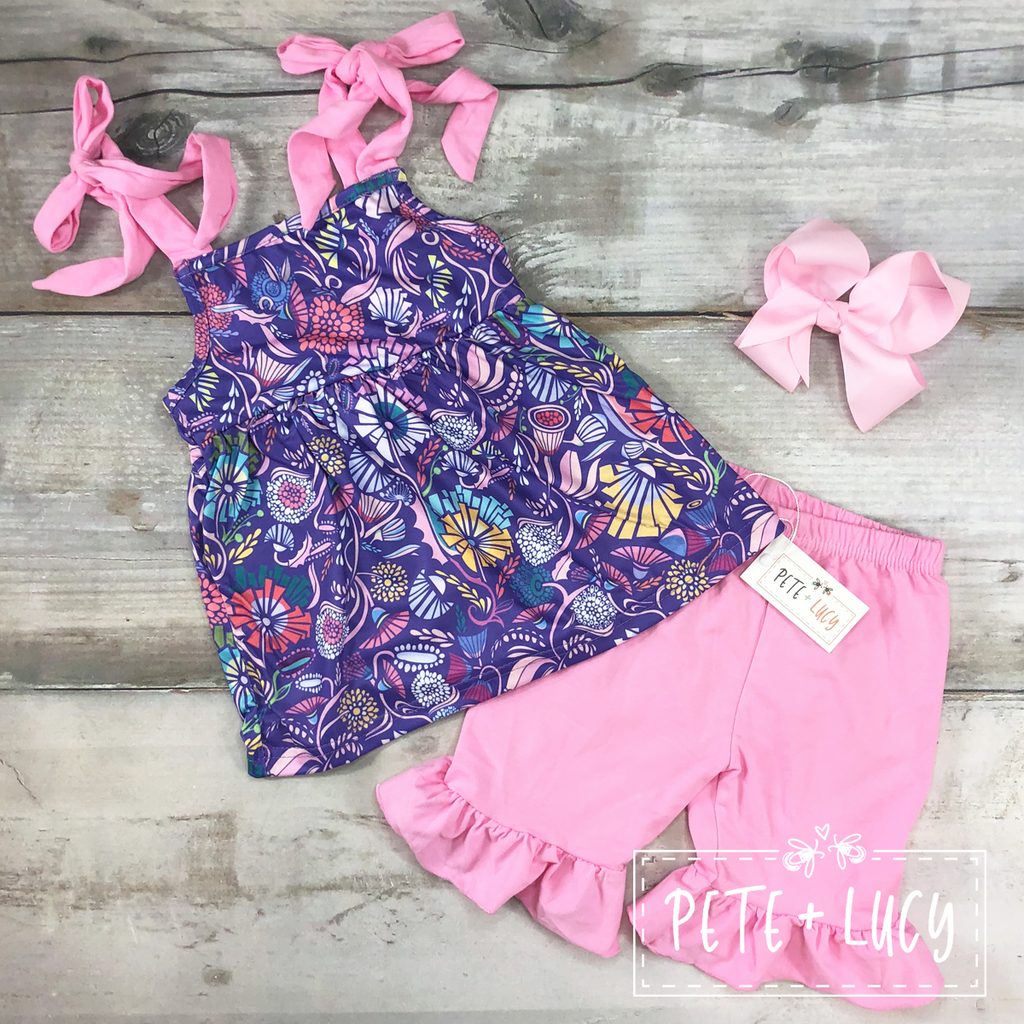Purple phase short set