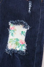 Load image into Gallery viewer, Charming Cactus Denim Capri Set
