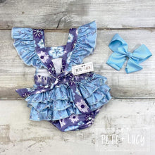 Load image into Gallery viewer, Plum Blooms Romper
