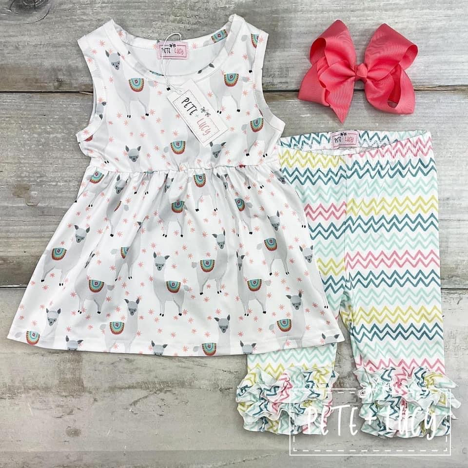 Mama Llama Capri Set