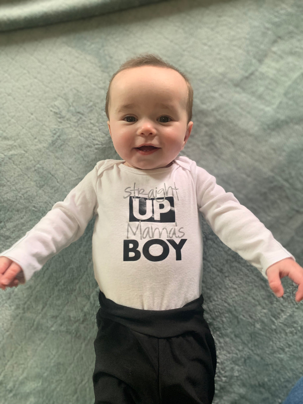 Mama's Boy bodysuit-Long Sleeve