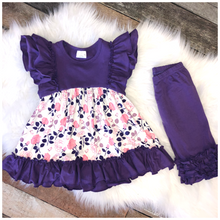 Load image into Gallery viewer, Plum Geo Shirt Set
