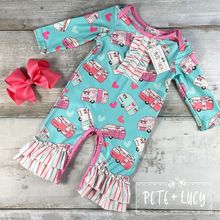 Load image into Gallery viewer, Camper Love Romper
