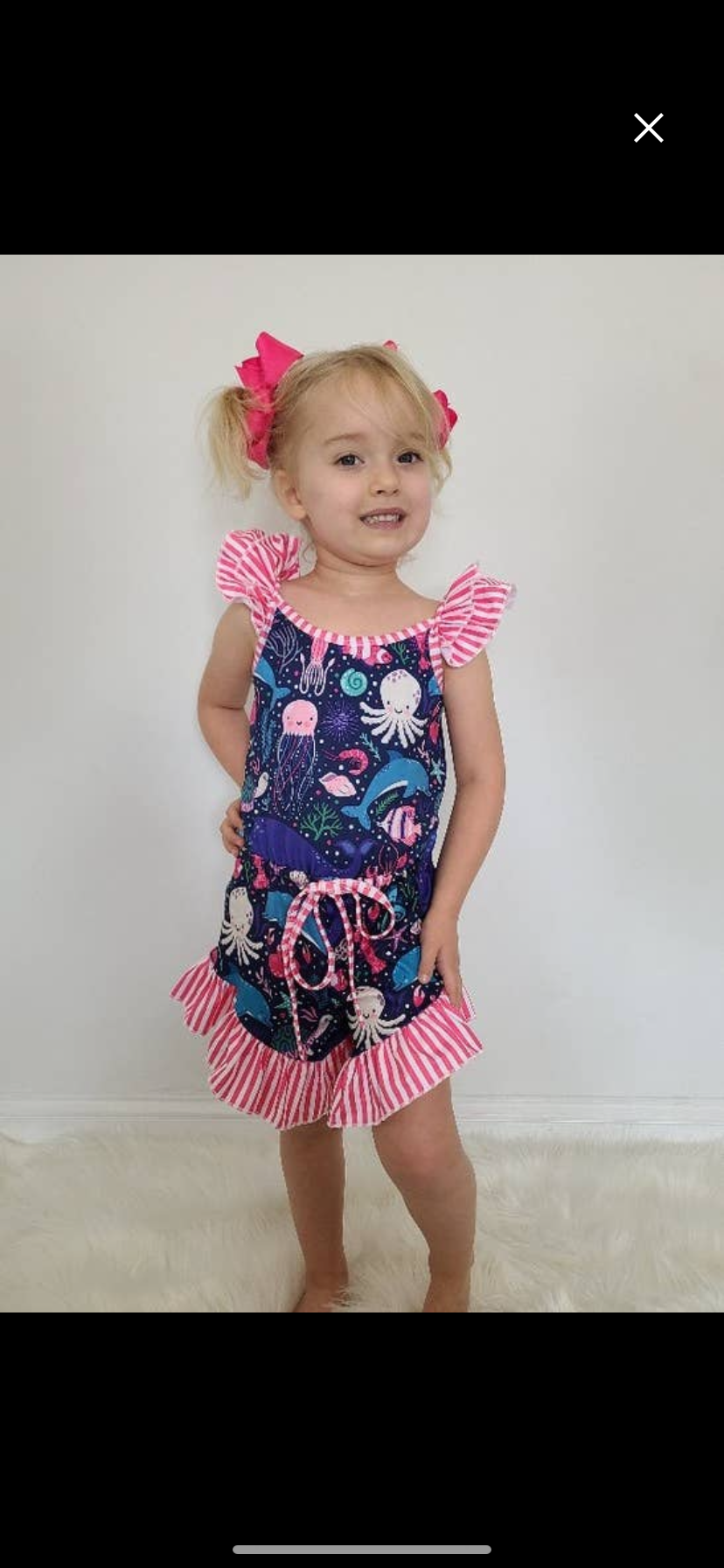 Under the Sea Short Romper