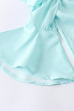Load image into Gallery viewer, Mint off shoulder tunic &amp; sequin jean set
