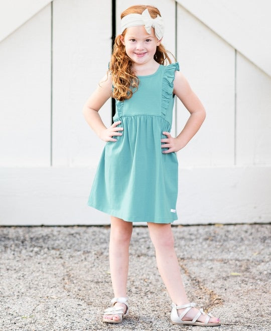 Marine Waterfall Tank Dress