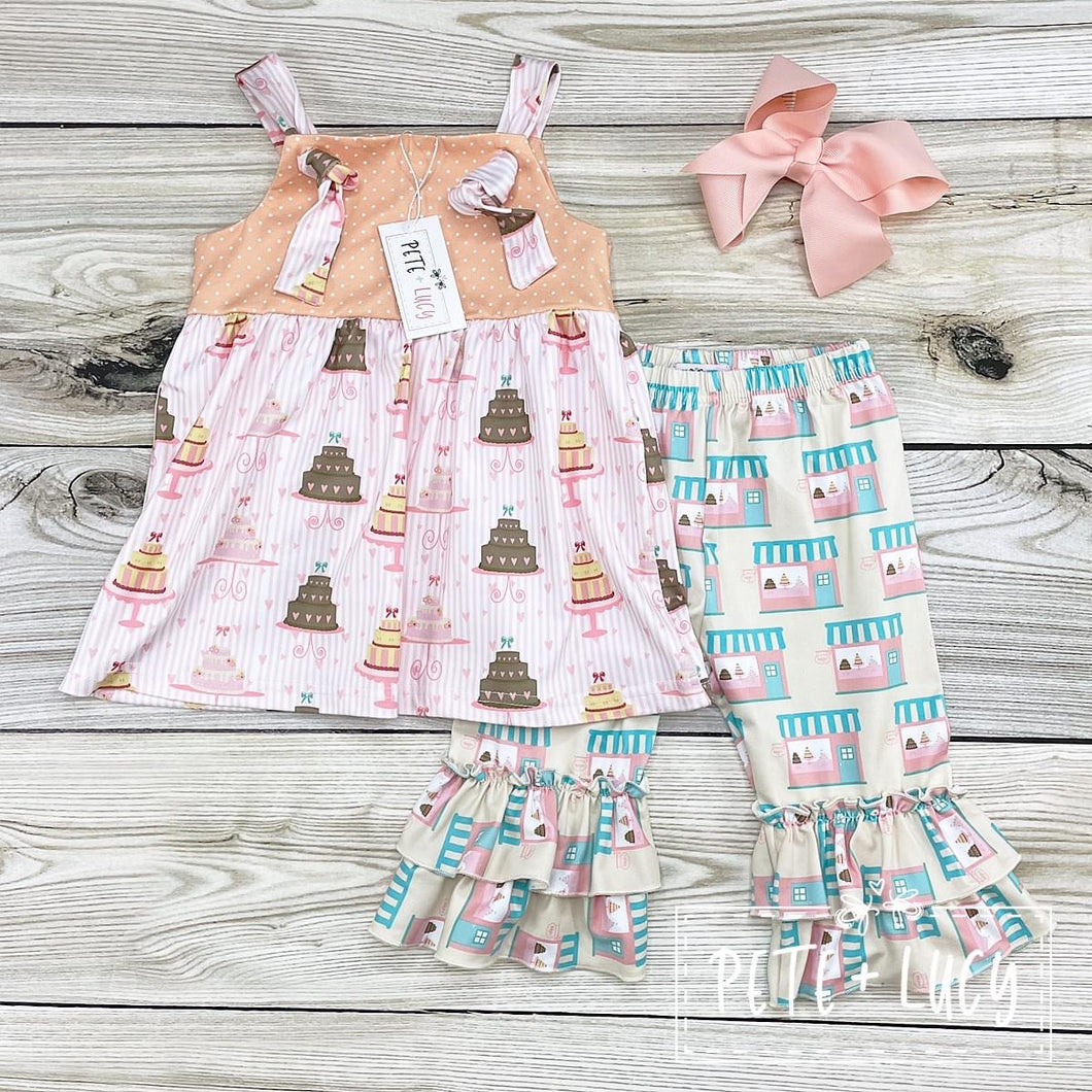 Bake me a cake capri set
