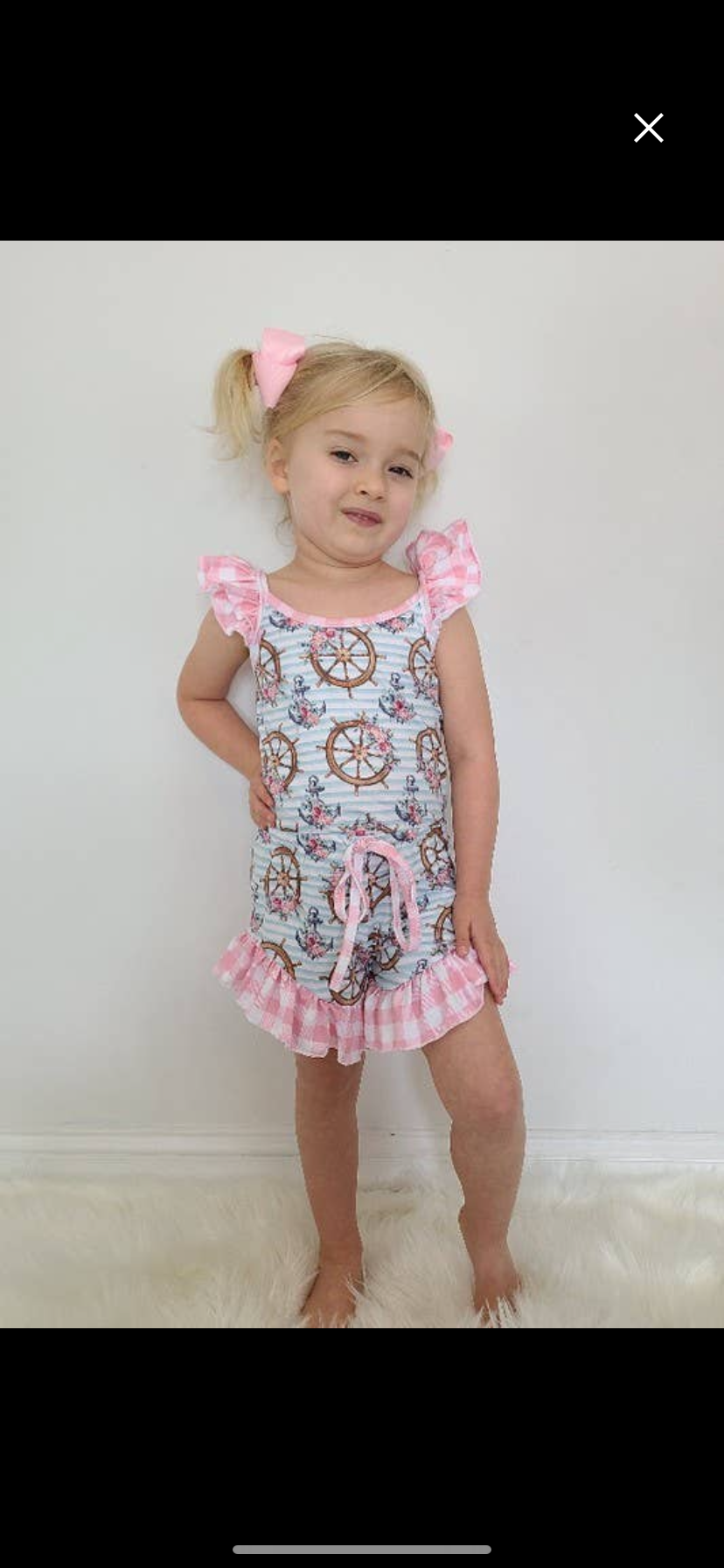 Ahoy Short Romper
