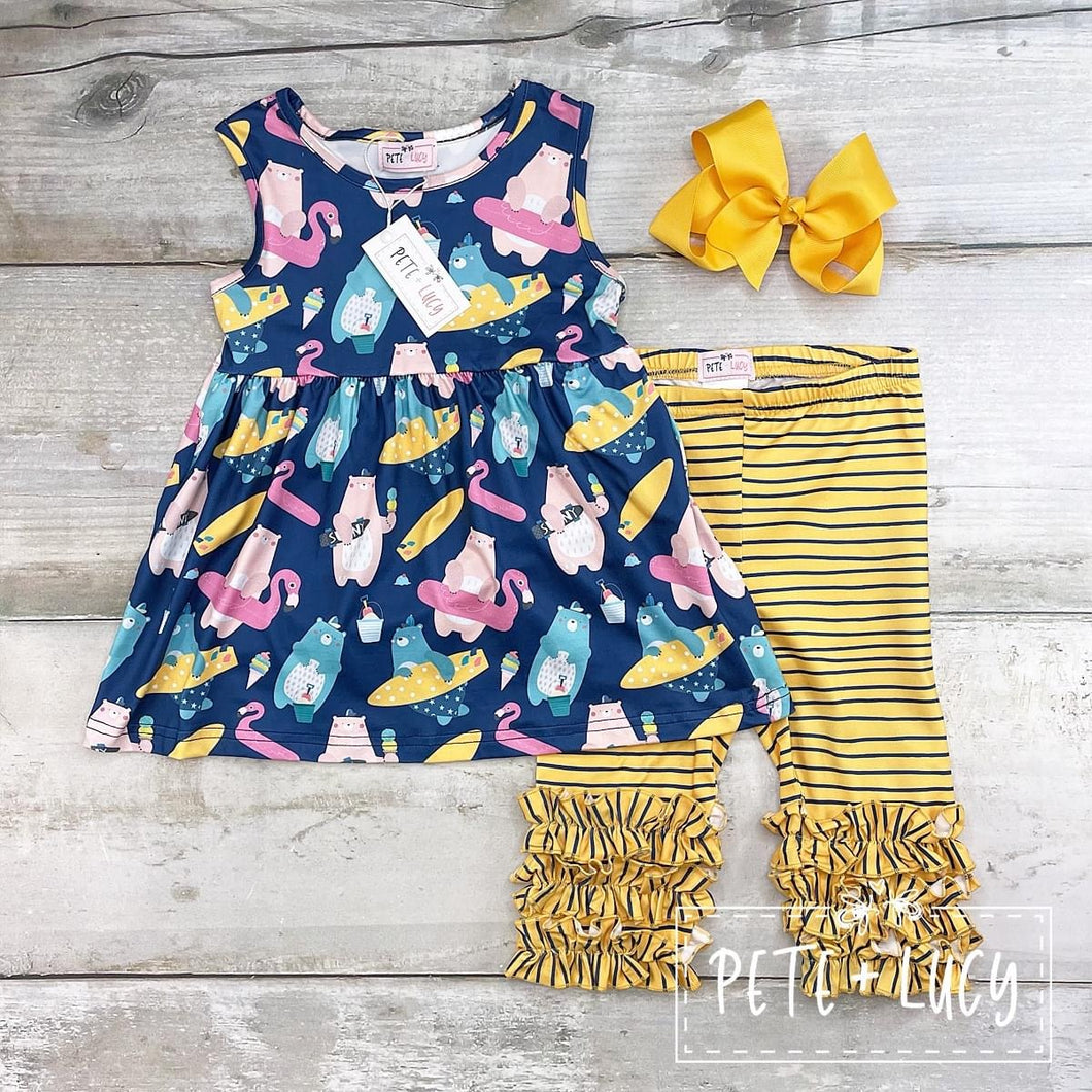 Pool Party Capri Set