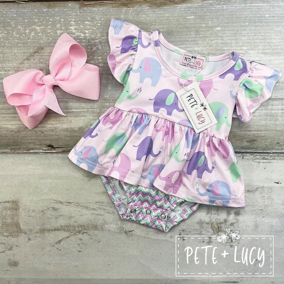 Ella Elephant Romper