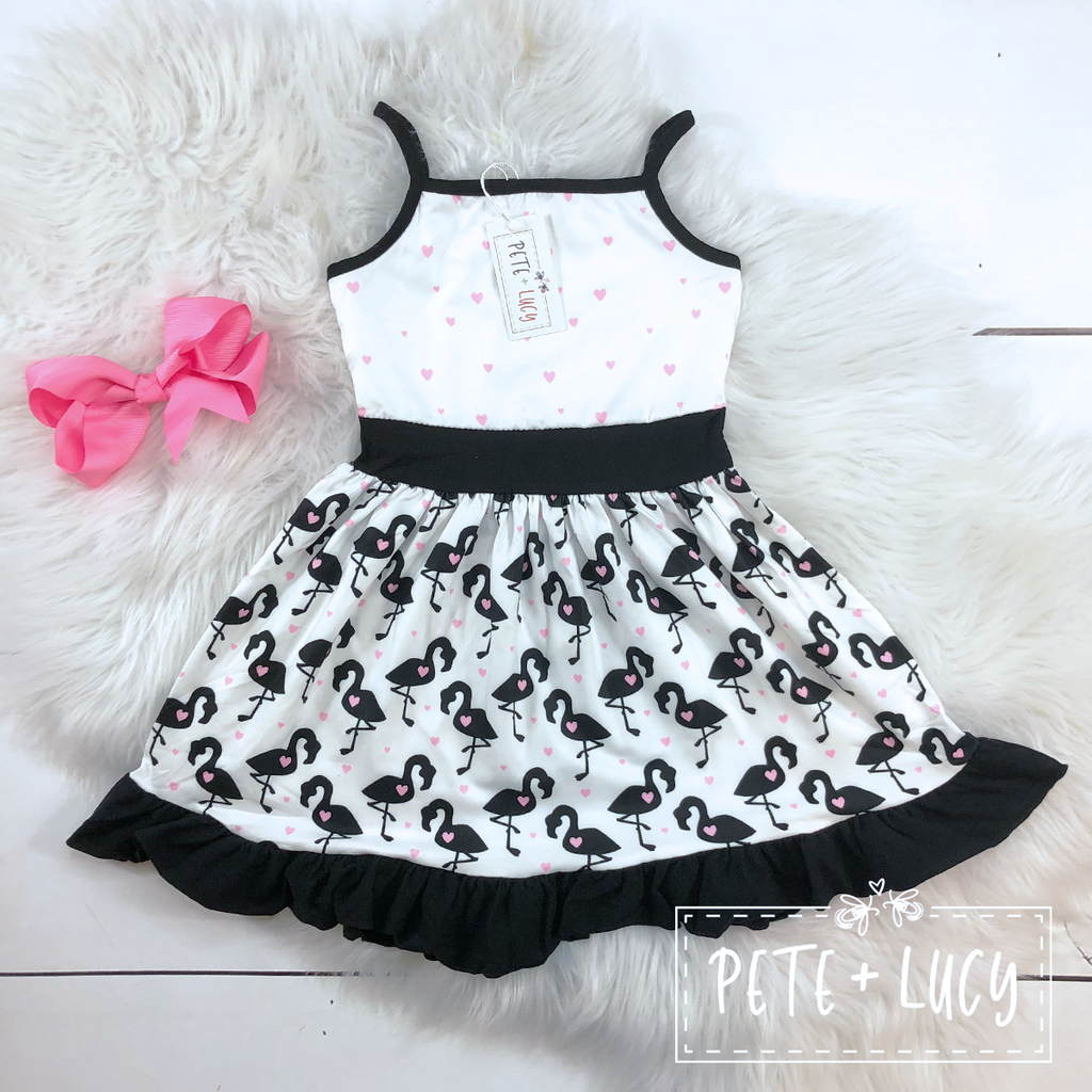 Flamingo Love Dress