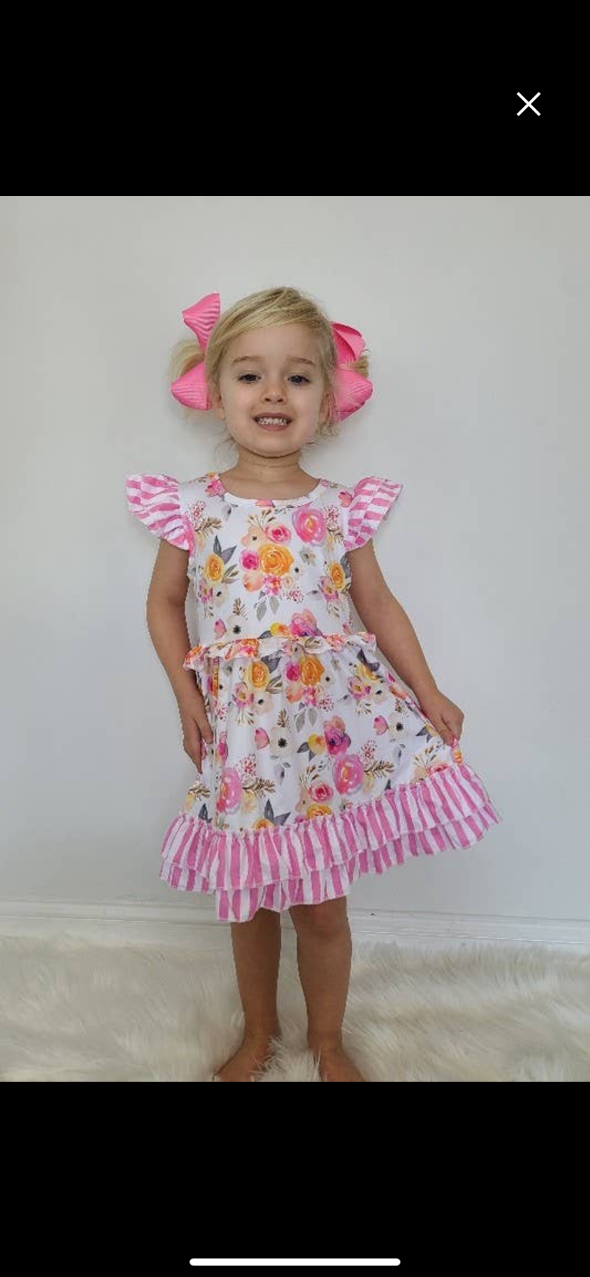 Tangerine Sherbet Dress