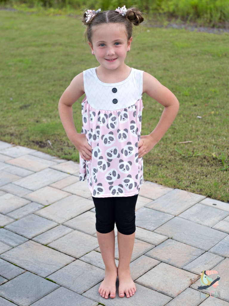 Panda Buddies Capri Set