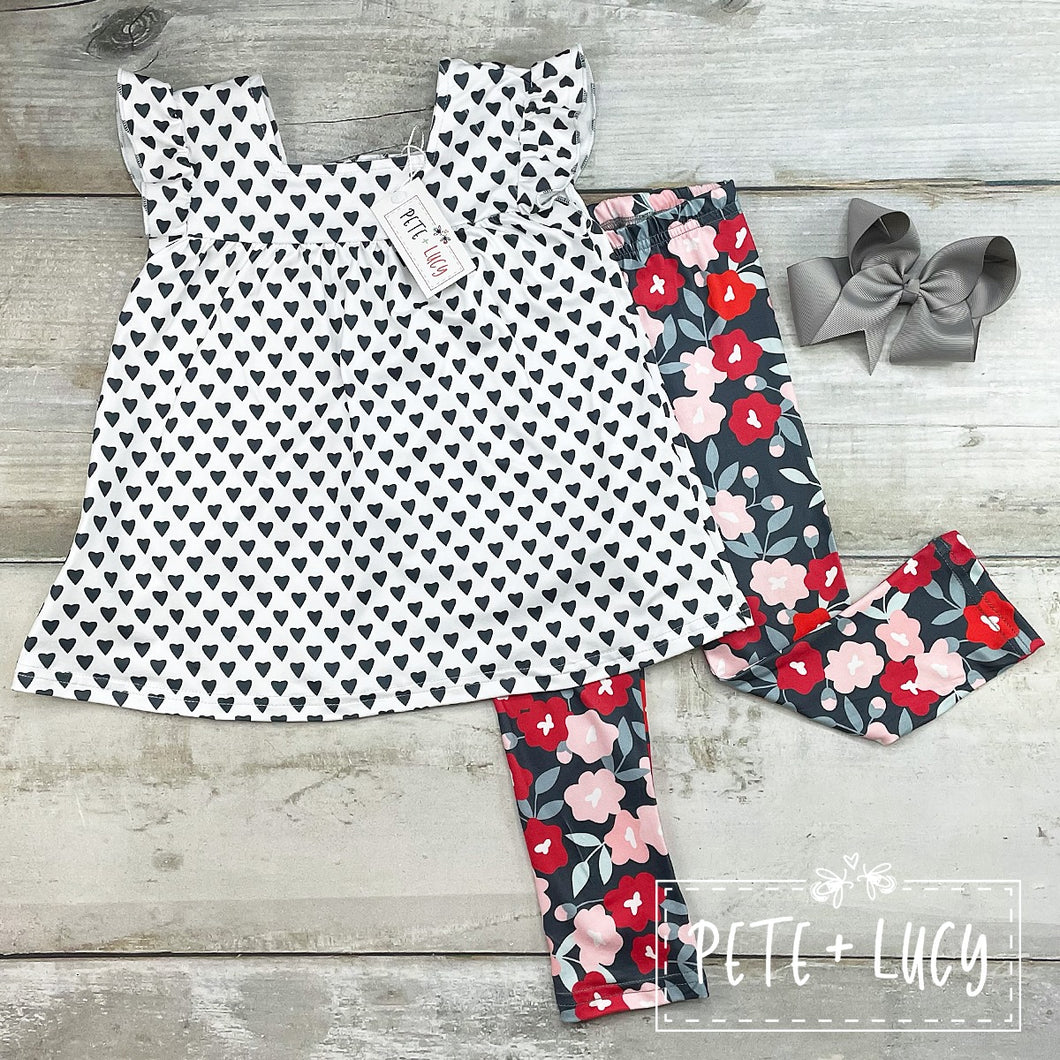 I Love Poppies Pant Set