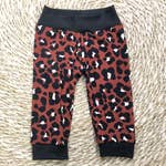 Load image into Gallery viewer, Rust cheetah joggers
